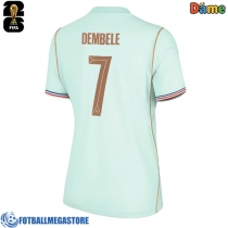 Fotballdrakt Dame Frankrike Ousmane Dembele #7 Bortedrakt VM 2026 Kortermet